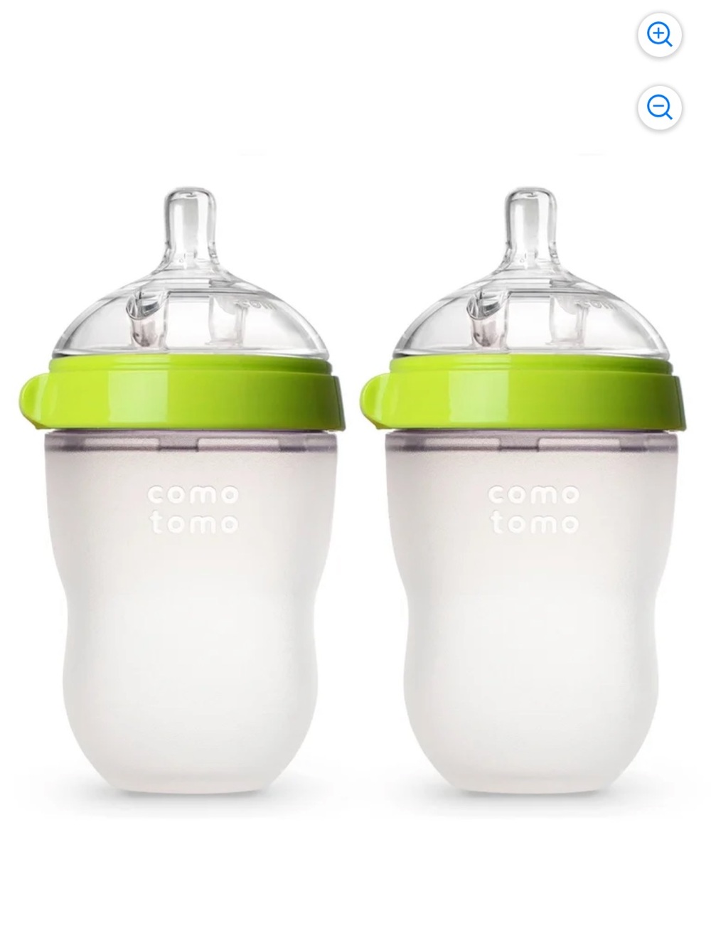Comotomo Green Baby Bottles